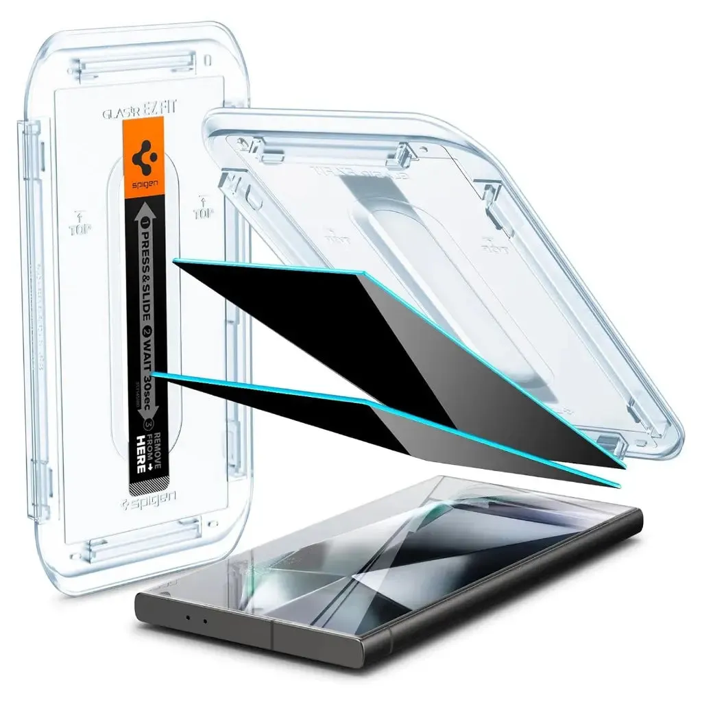 [2 Pack] Galaxy S24 Ultra Screen Protector Glas.tR EZ Fit