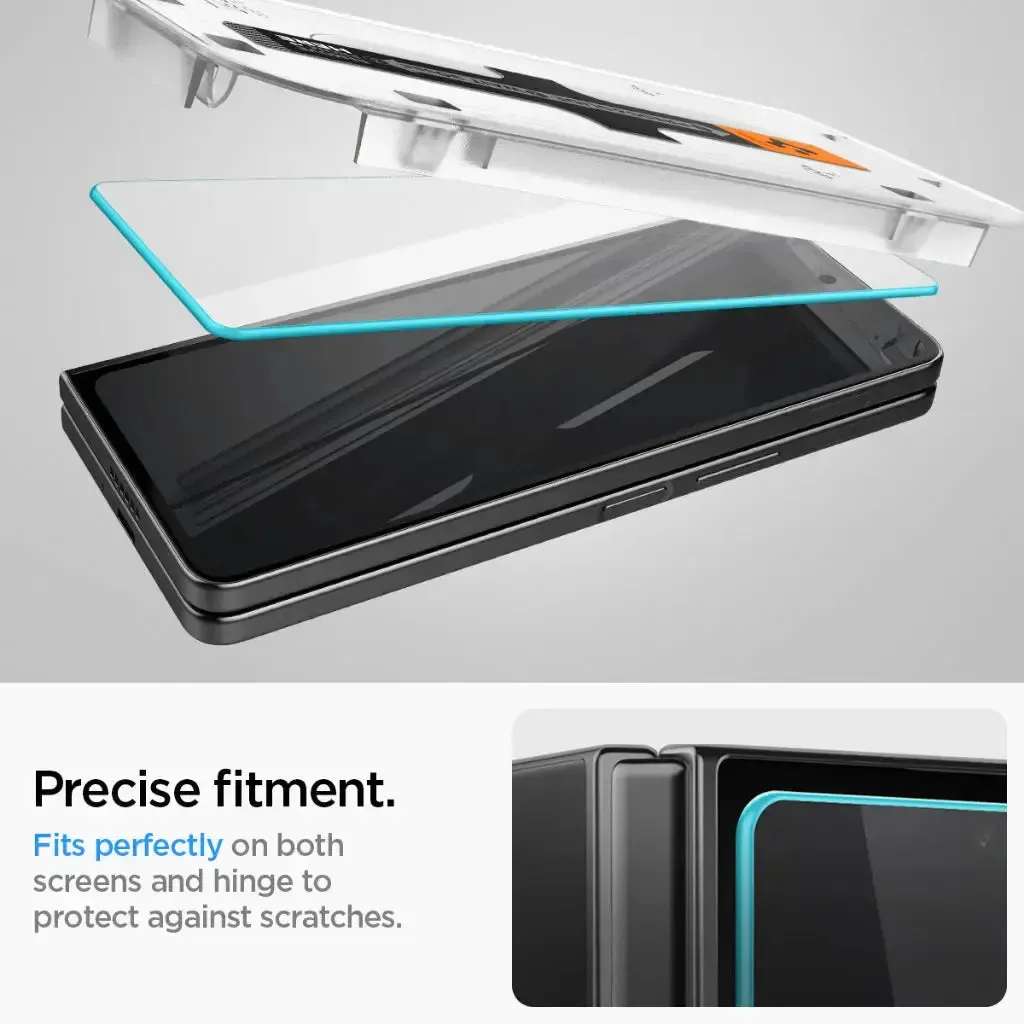 [2 Pack] Galaxy Z Fold 5 Screen Protector Glas.tR EZ Fit