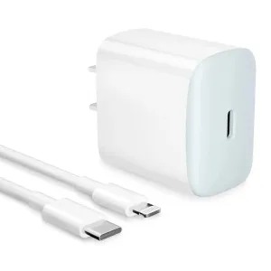 20W Certified USB C Fast Wall Charger For Apple USB-C Power Adapter