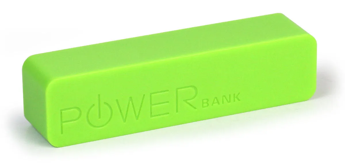 2600mAh Power Bank - Green