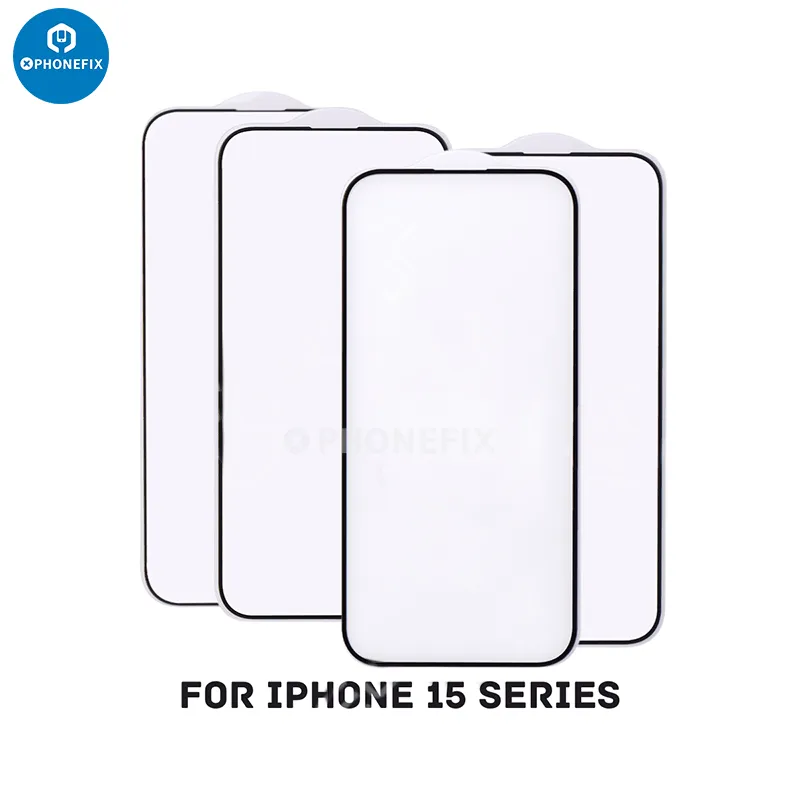 3D Tempered Glass Screen Protector Film For iPhone 15 Series