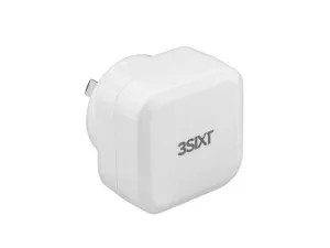 3sixT Wall Charger AU 30W USB-C PD - White