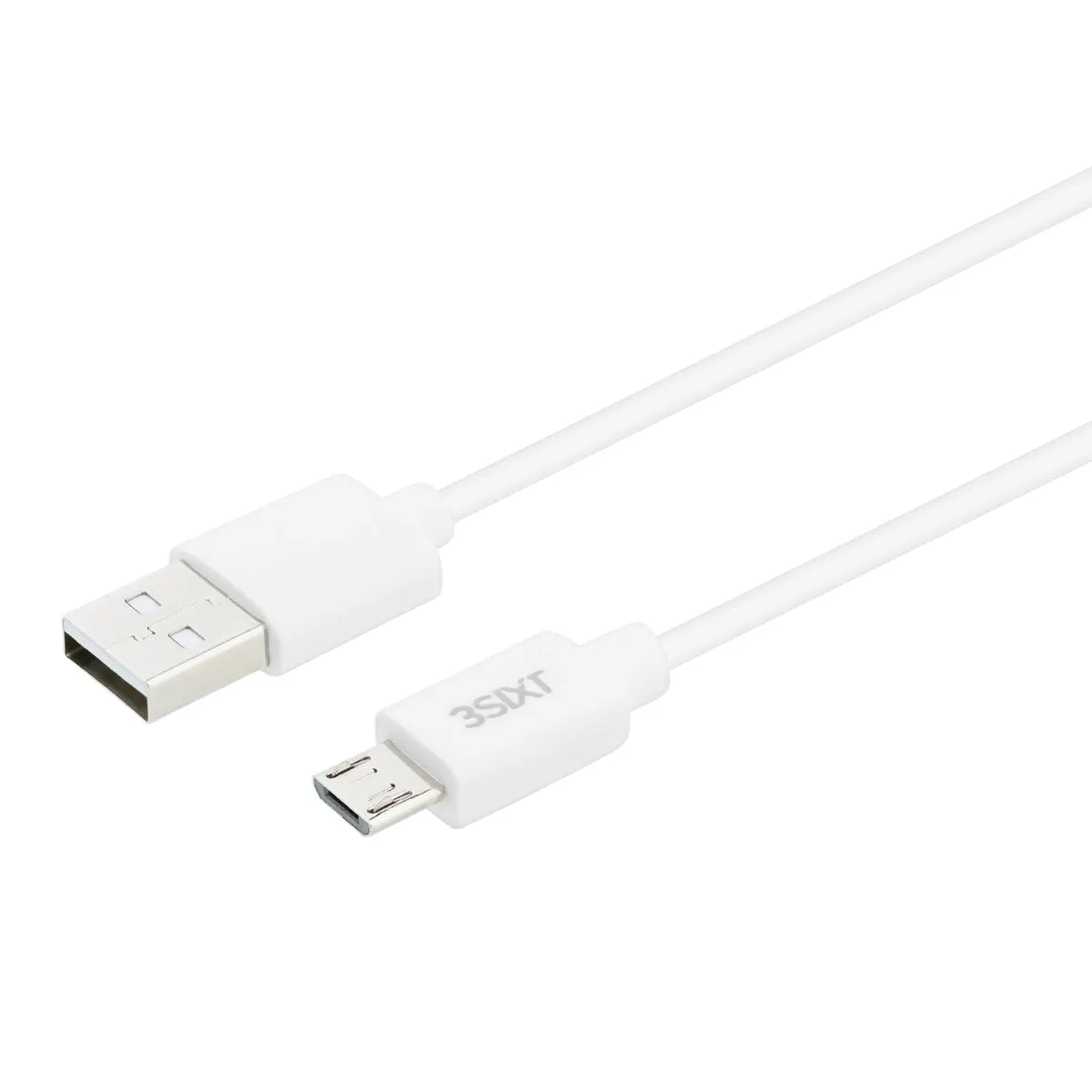 3sixT Wall Charger AU 5.4A   Micro USB Cable 1m - White