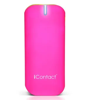 5200mAh Power Bank - Pink & Yellow