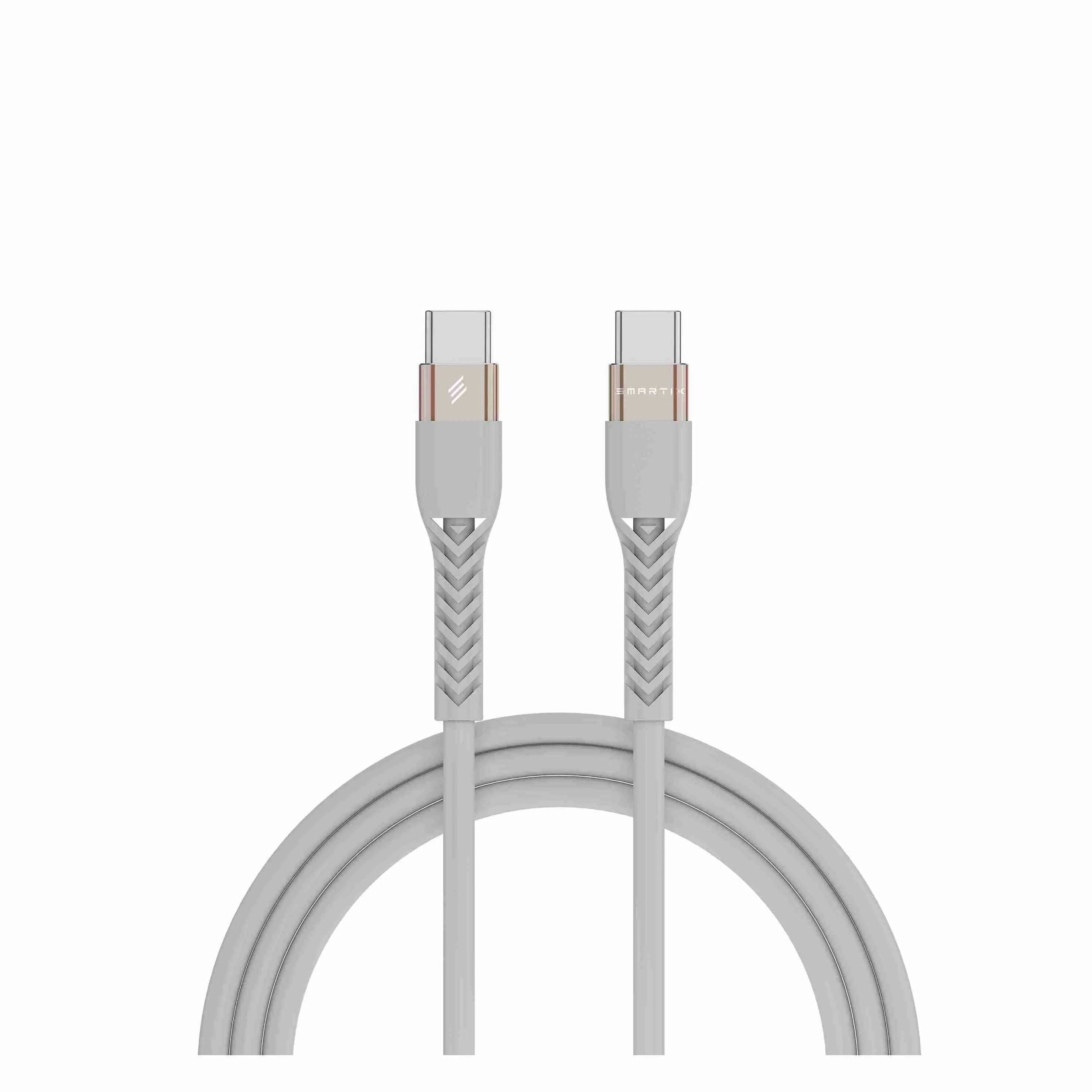 60W USB-C to USB-C Fast Charge Cable-100 CM Charge & Sync Cable-Ultra-Strong Fabric Braided