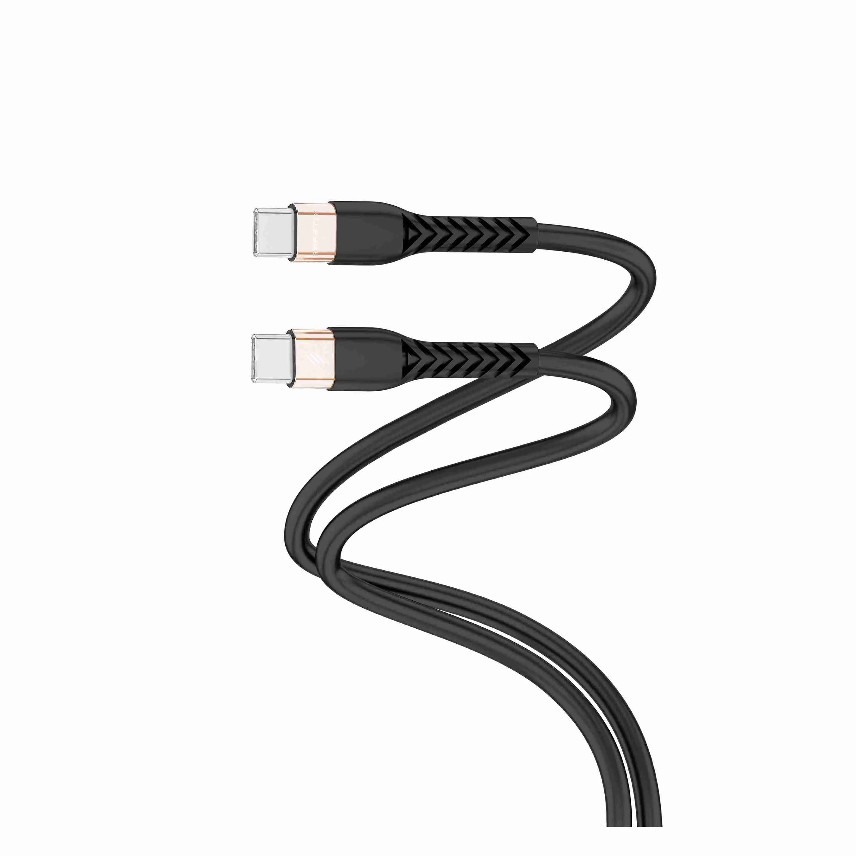 60W USB-C to USB-C Fast Charge Cable-100 CM Charge & Sync Cable-Ultra-Strong Fabric Braided