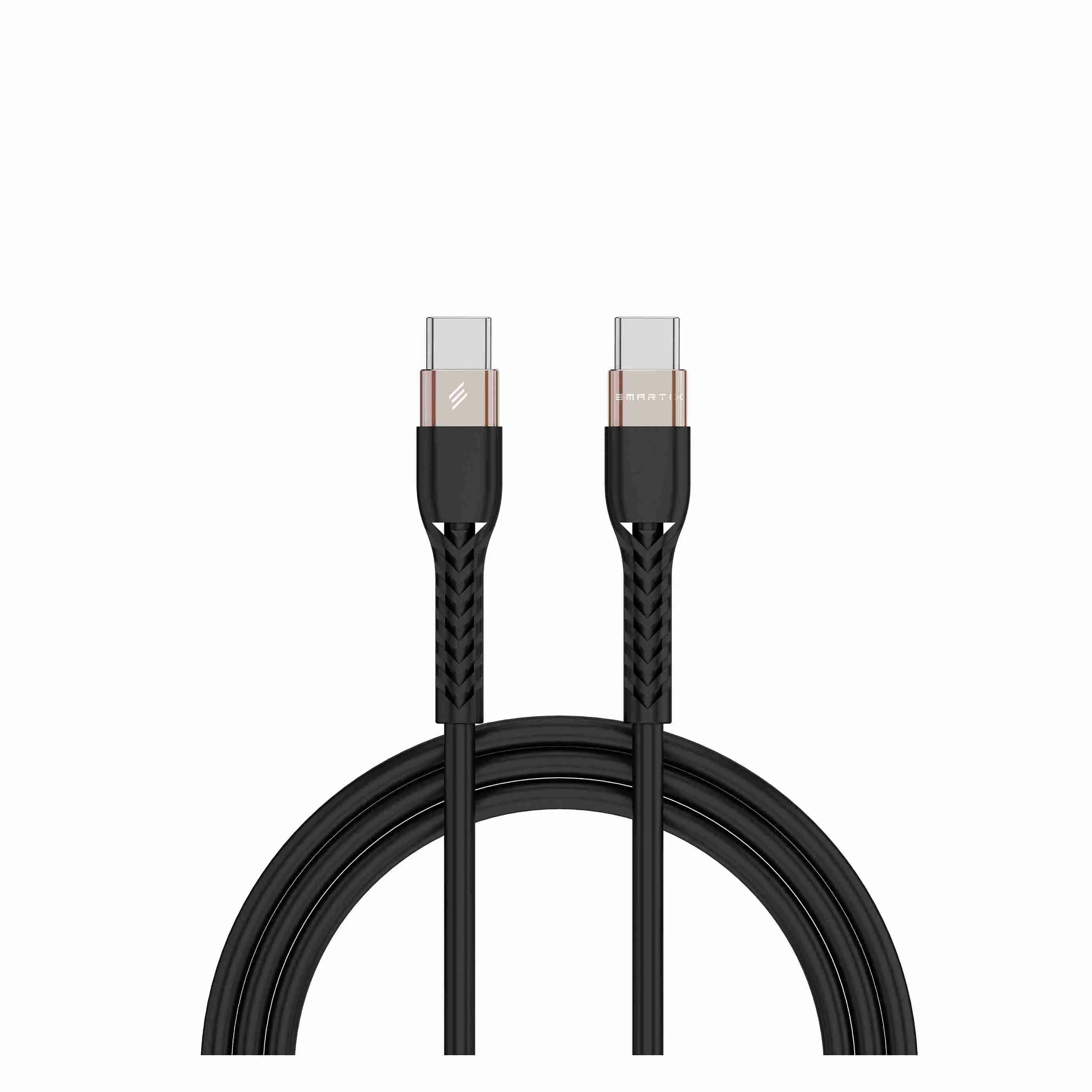 60W USB-C to USB-C Fast Charge Cable-100 CM Charge & Sync Cable-Ultra-Strong Fabric Braided