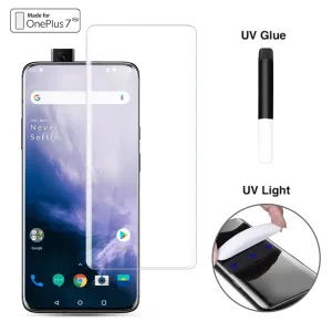 Advanced Border-less Full Coverage 3D Curved UV Oneplus 7Pro/7TPro Tempered Glass