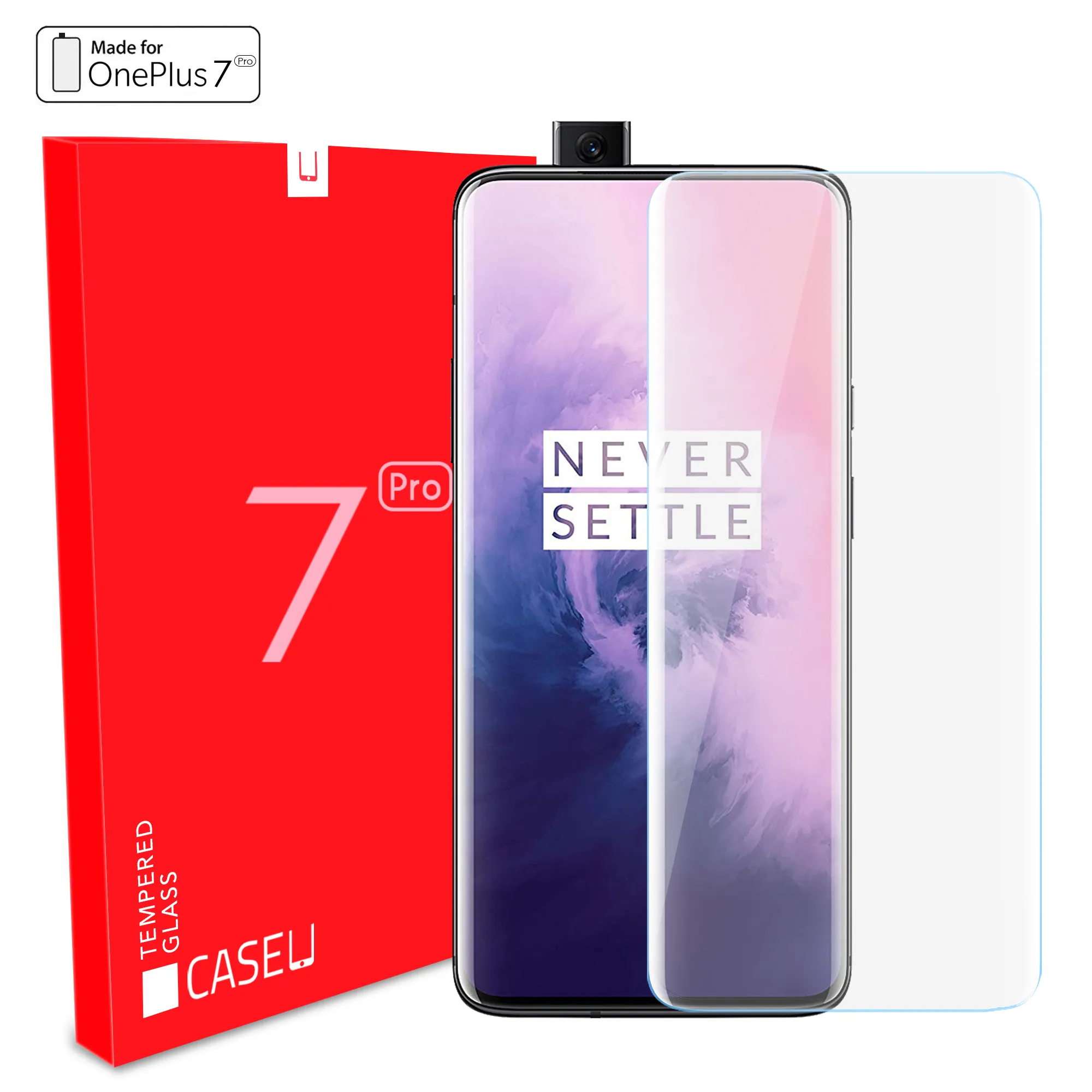 Advanced Border-less Full Coverage 3D Curved UV Oneplus 7Pro/7TPro Tempered Glass