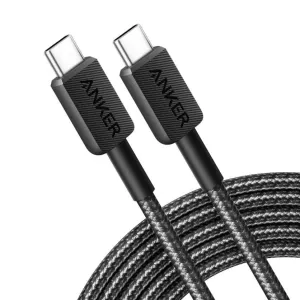 Anker 322 PowerLine USB C to USB C Braided 10ft/3m 60W Cable A81F7