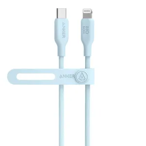 Anker 542 PowerLine USB C to Lightning Cable [MFi Certified] Fast Charging 30W 3ft Cable A80B1