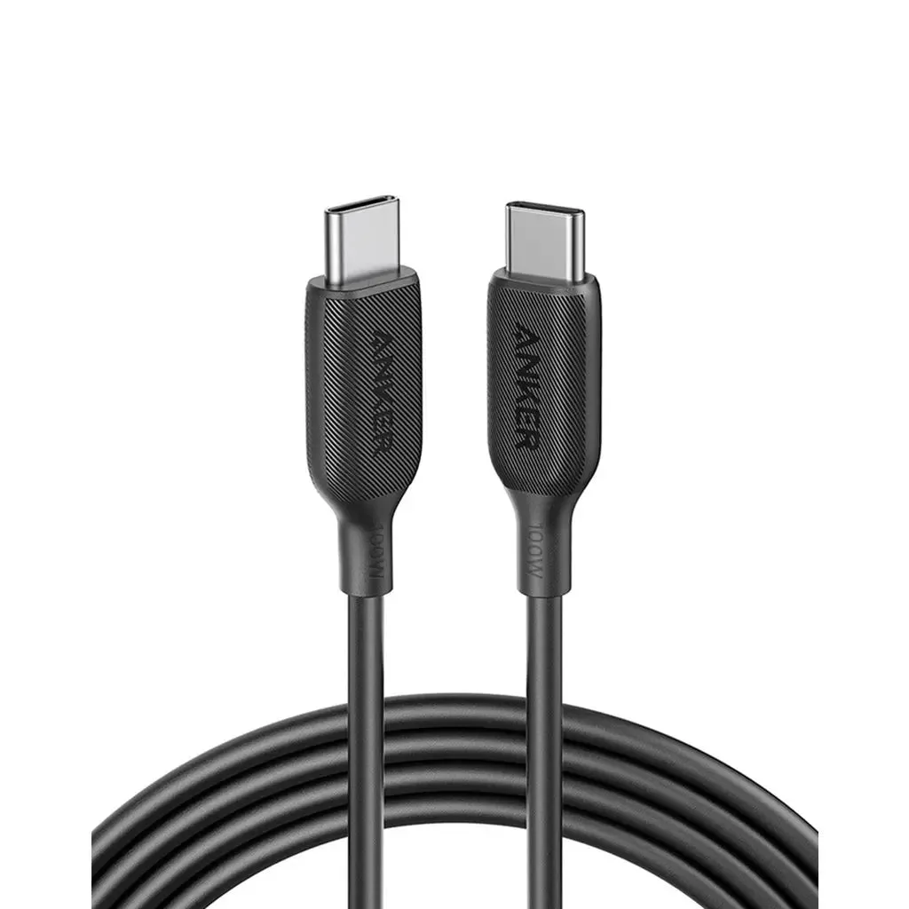 Anker PowerLine III USB C to USB C 2.0 Cable Fast Charging 6ft/1.8m 100W Cable A8856