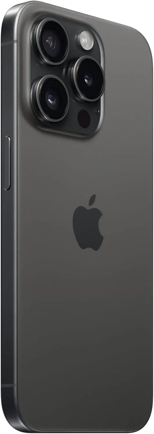 Apple iPhone 15 Pro, 256GB, Black Titanium, Unlocked