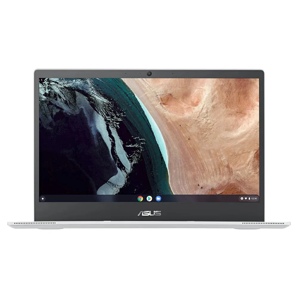 Asus Intel Celeron 14" 4GB/64GB Chromebook Bundle - Transparent Silver | BTS006