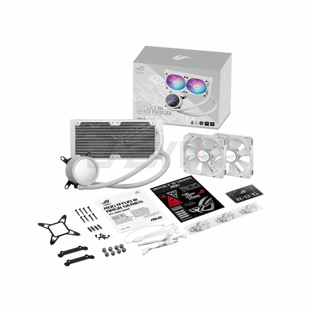 Asus ROG RYUO III 240 ARGB Liquid Cooler White