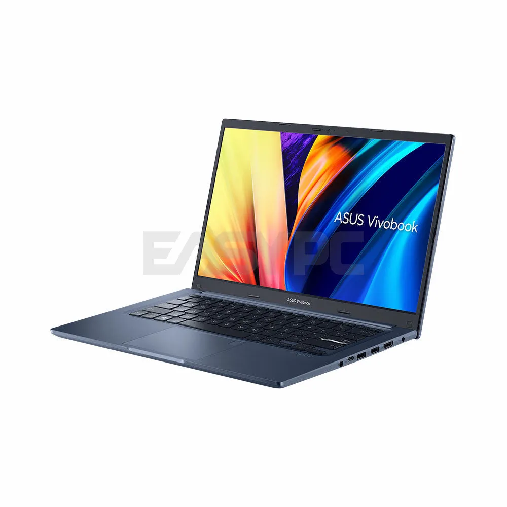 ASUS VivoBook 14 Slim 14.0" Intel Core i3-1215U/4GB 4GB/128GB SSD Laptop PS BK