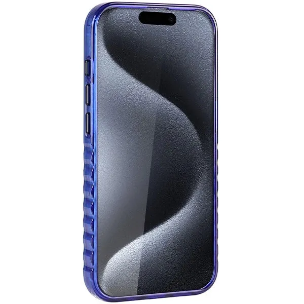 Audi IML Hard Case with MagSafe for iPhone 15 Pro Max 6.7" Blue - AU-IMLMIP15P-A6/D3-BE