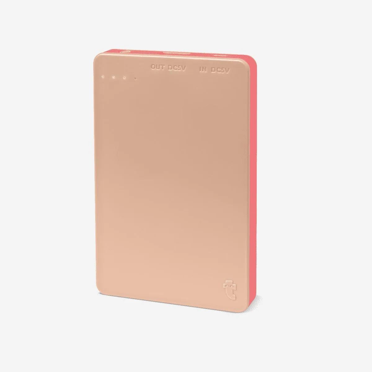 Beige Power Bank - 4000 mAh