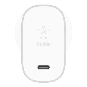 Belkin BOOSTCHARGE 27W USB-C Home Charger - Silver-Silver