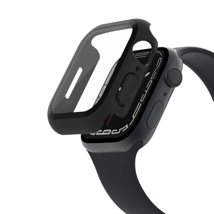 Belkin Tempered Protector Apple Watch 45mm Full Protection - Black