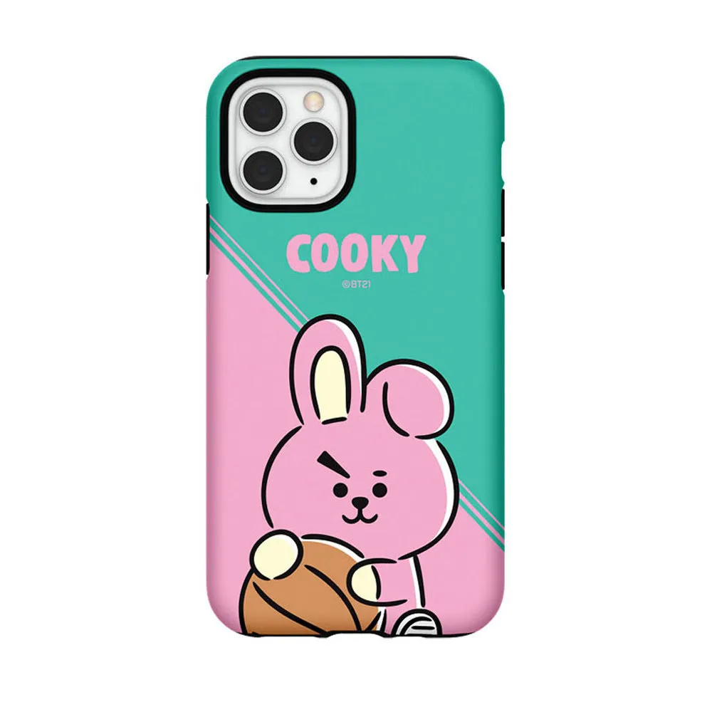 BT21 Play Dual Layer TPU PC Shockproof Guard Up Combo Case Cover