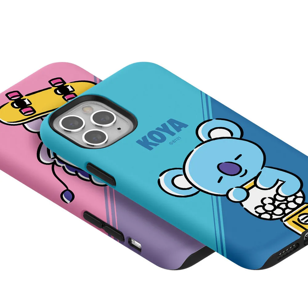 BT21 Play Dual Layer TPU PC Shockproof Guard Up Combo Case Cover