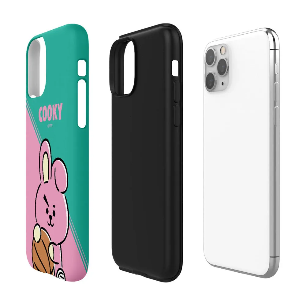 BT21 Play Dual Layer TPU PC Shockproof Guard Up Combo Case Cover