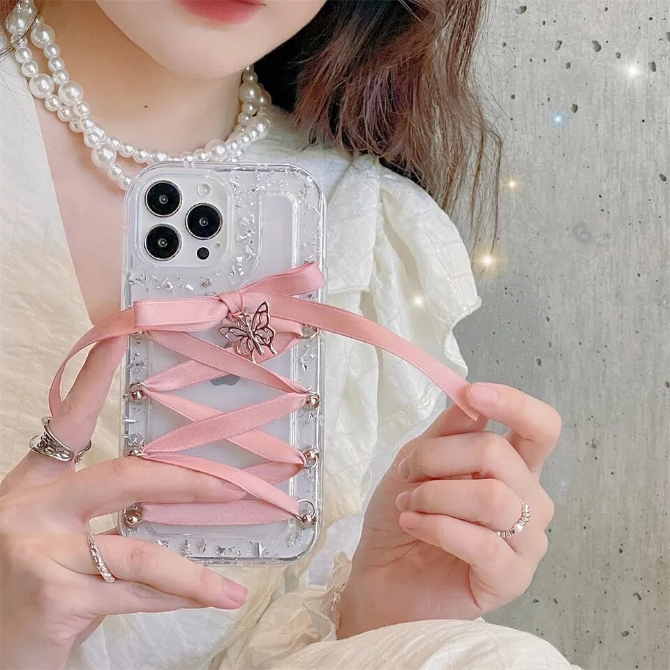 Butterfly Ribbon Phone Case