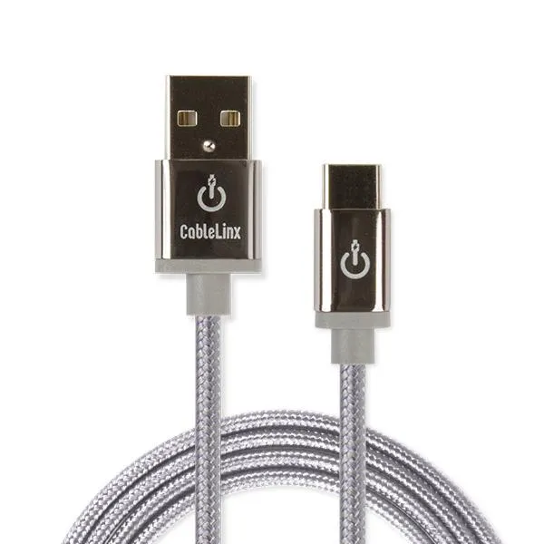 CableLinx Elite USB-C to USB-A Charge & Sync Braided Cable