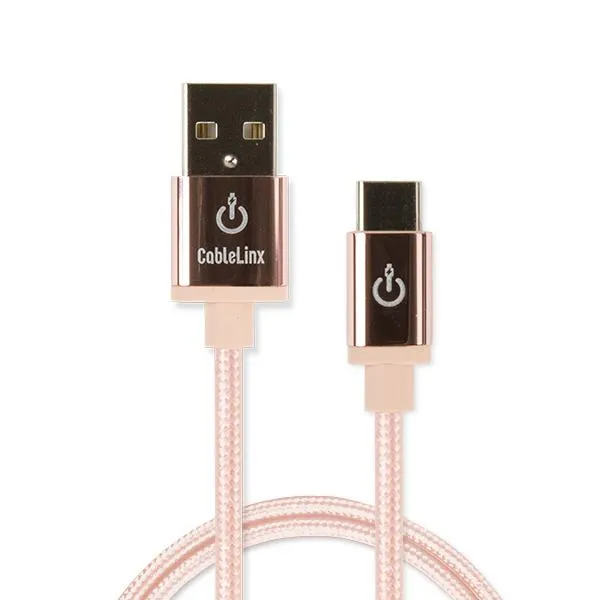 CableLinx Elite USB-C to USB-A Charge & Sync Braided Cable