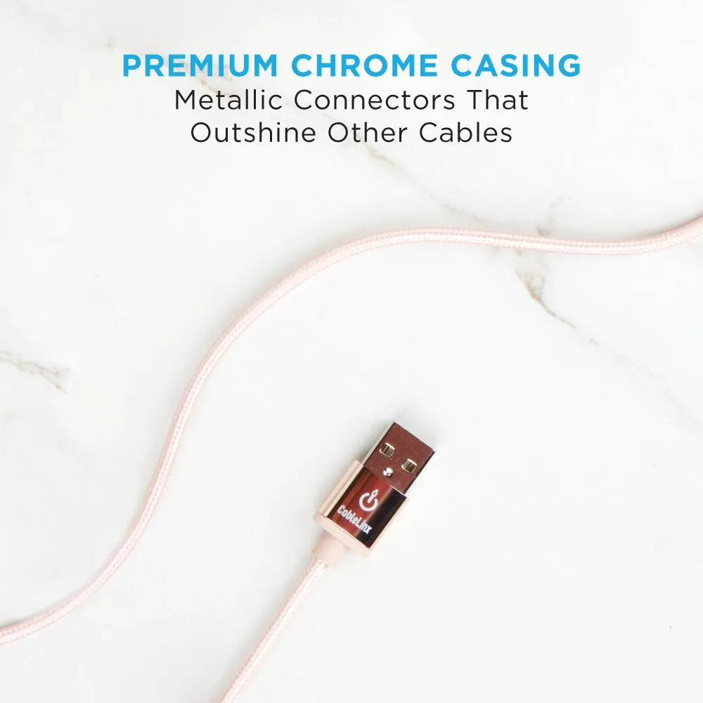 CableLinx Elite USB-C to USB-A Charge & Sync Braided Cable