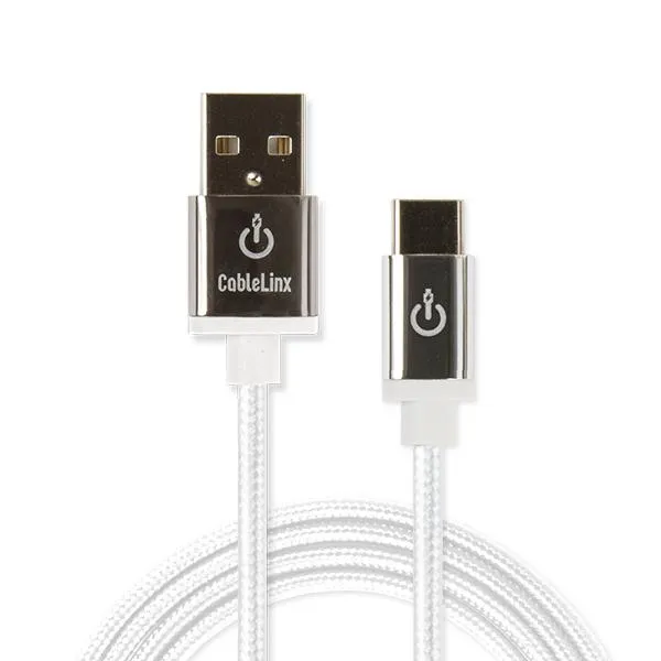 CableLinx Elite USB-C to USB-A Charge & Sync Braided Cable