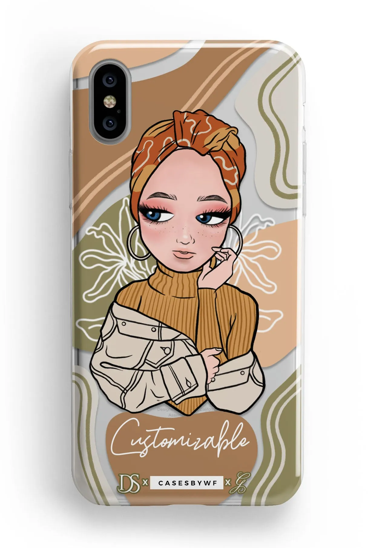 Chic Bundle - KLEARLUX™   2 Shawl Special Edition Dianashawl X Casesbywf x Guzel KL Phone Case