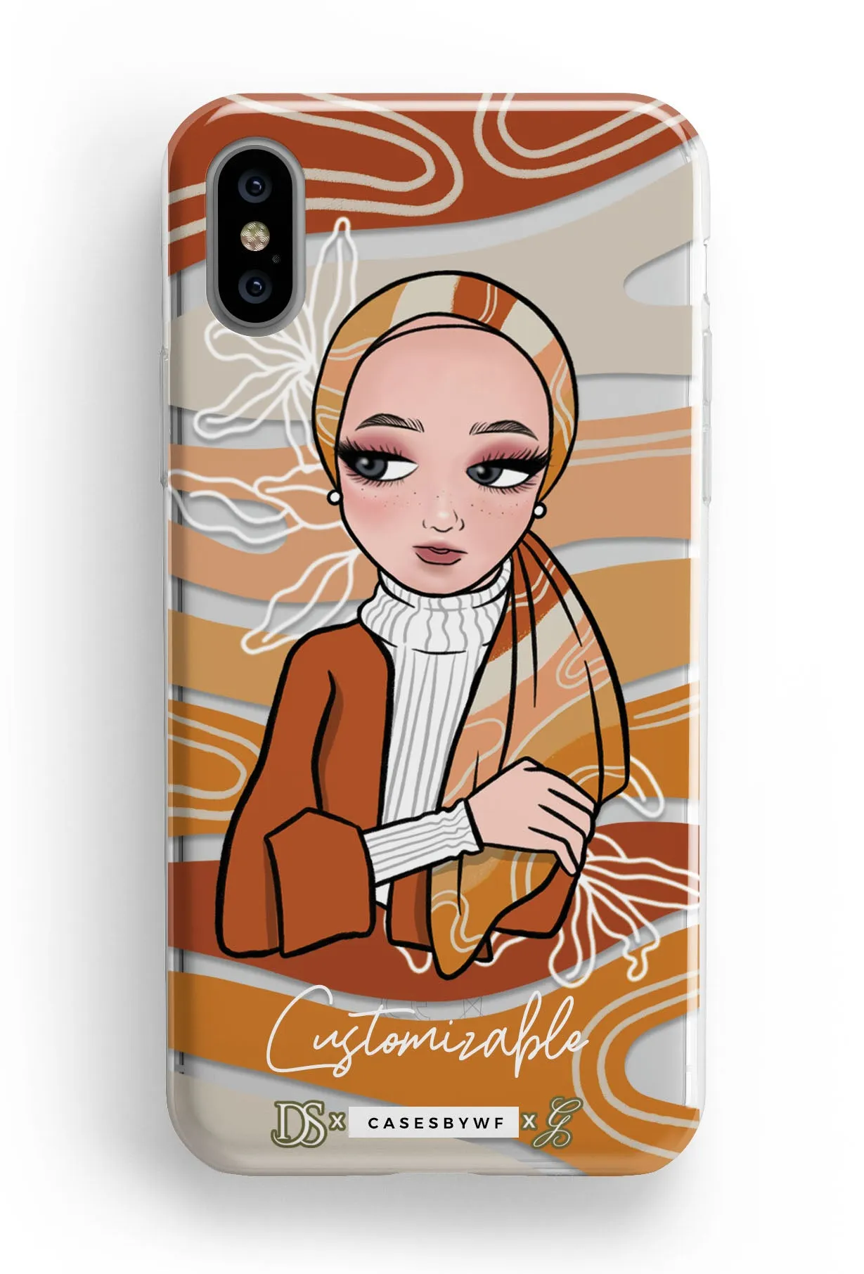 Chic Bundle - KLEARLUX™   2 Shawl Special Edition Dianashawl X Casesbywf x Guzel KL Phone Case