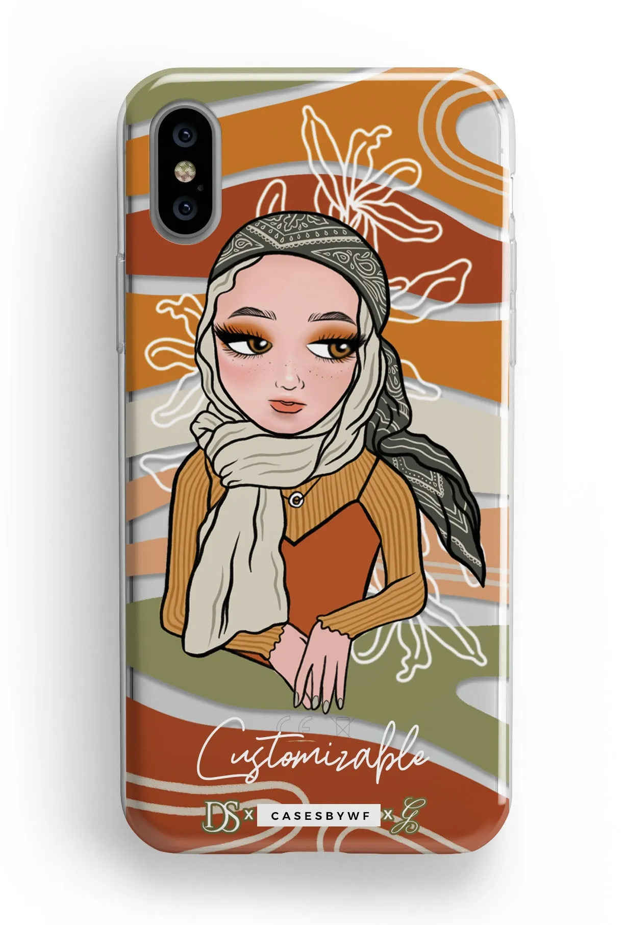 Chic Bundle - KLEARLUX™   2 Shawl Special Edition Dianashawl X Casesbywf x Guzel KL Phone Case