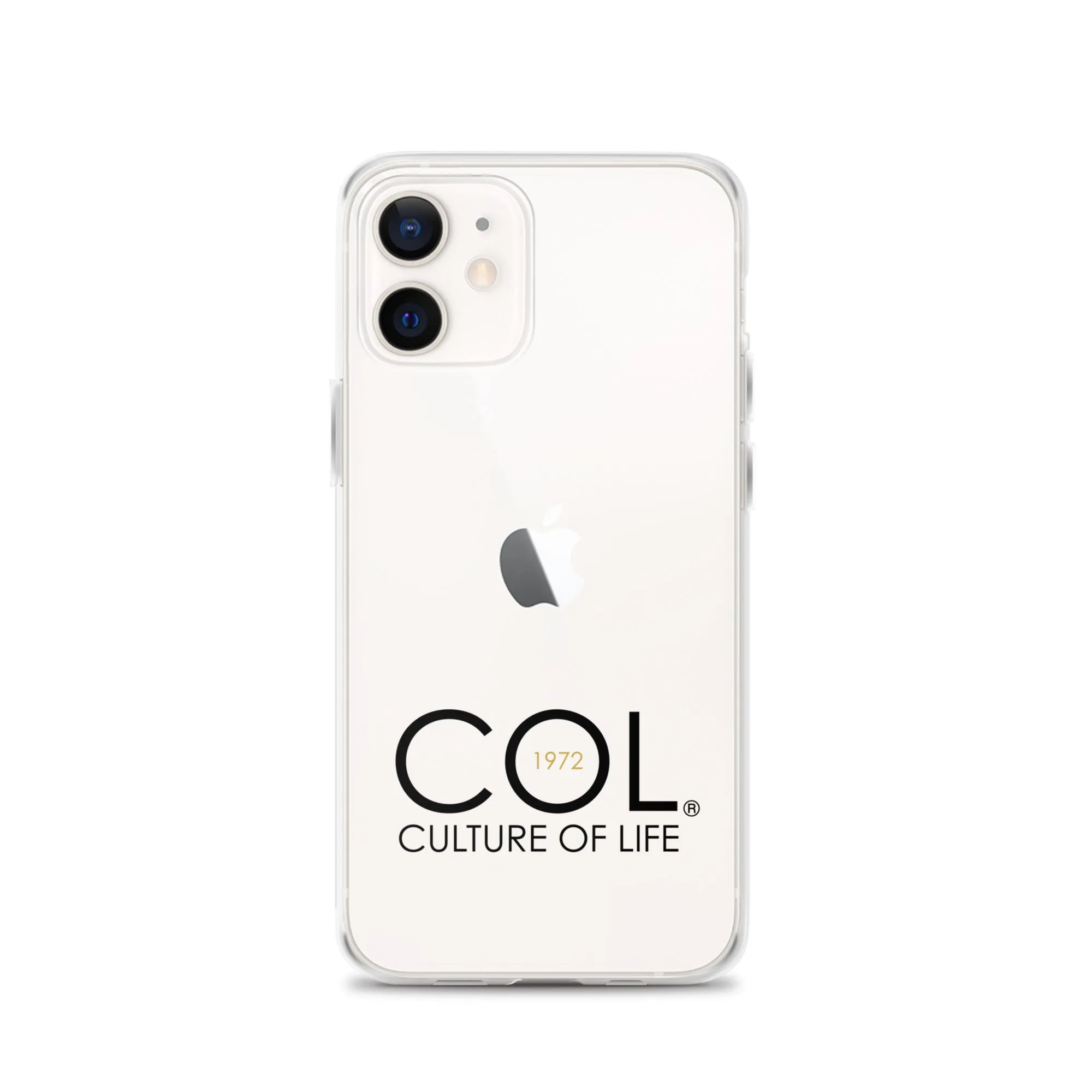 Clear COL logo Case for iPhone®