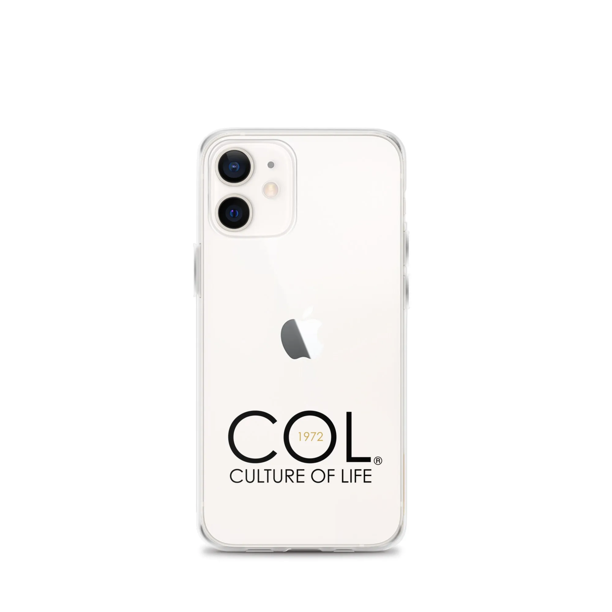 Clear COL logo Case for iPhone®