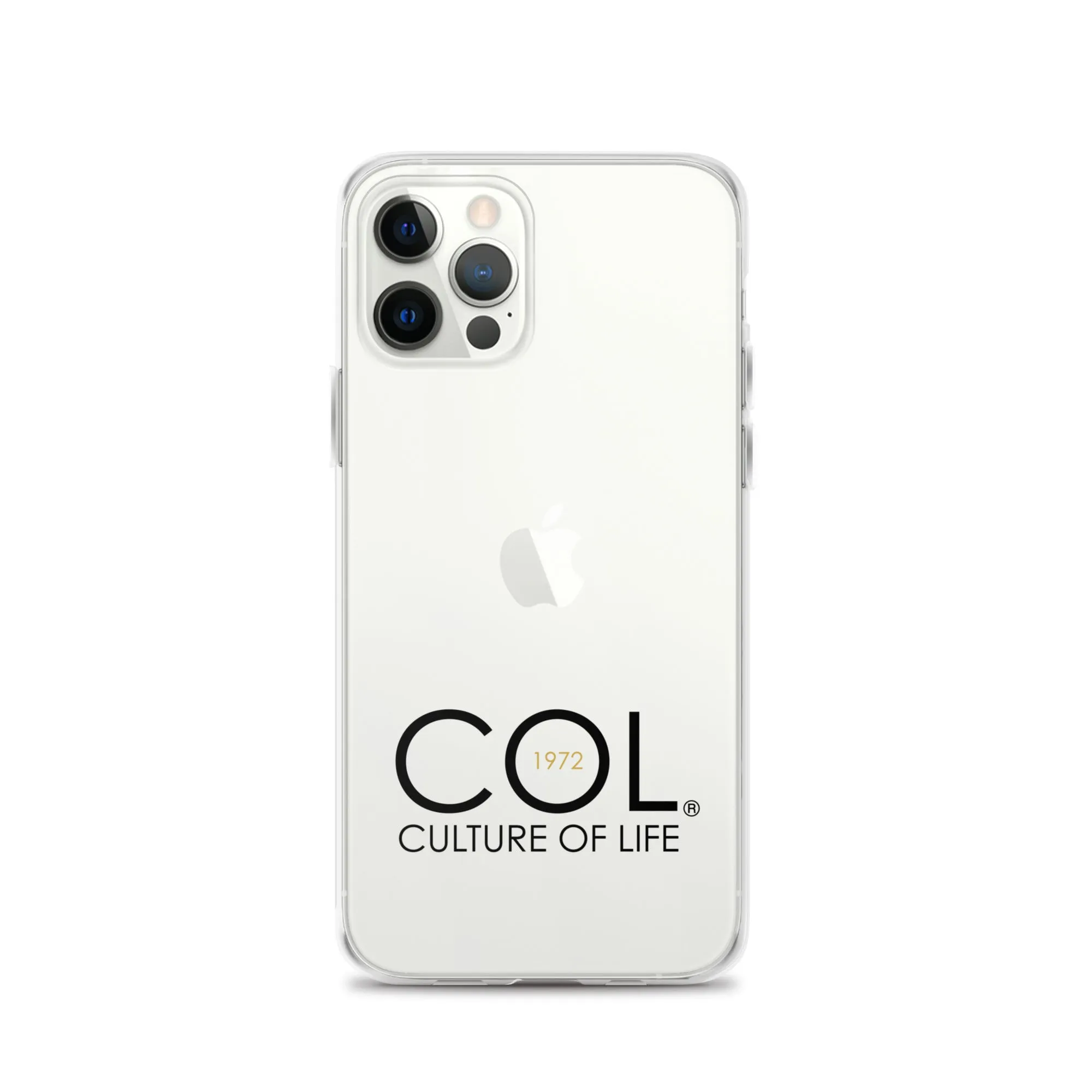 Clear COL logo Case for iPhone®