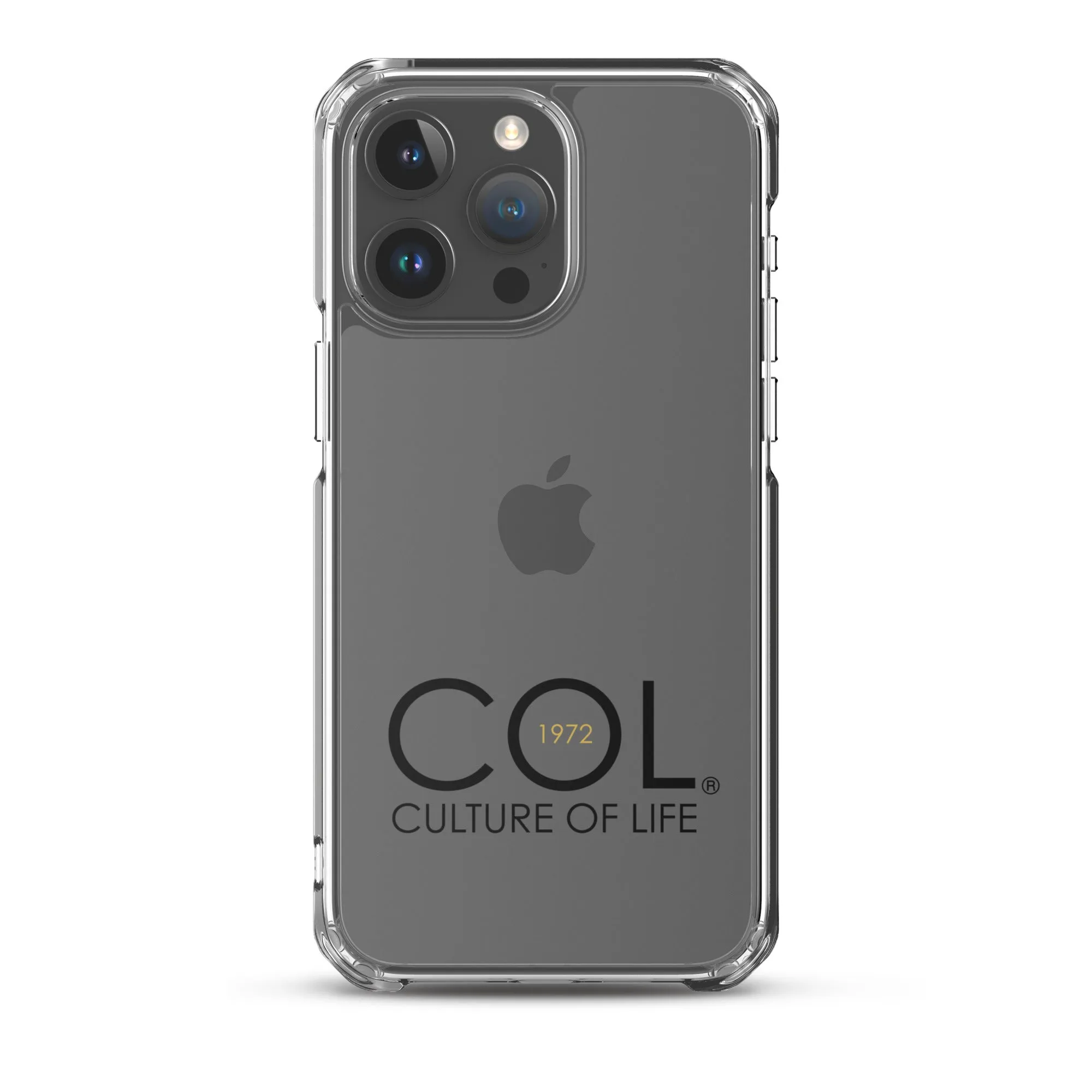 Clear COL logo Case for iPhone®