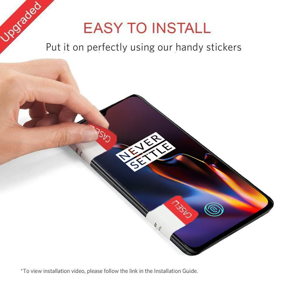 Crystal Clear Tempered Glass - OnePlus 6T