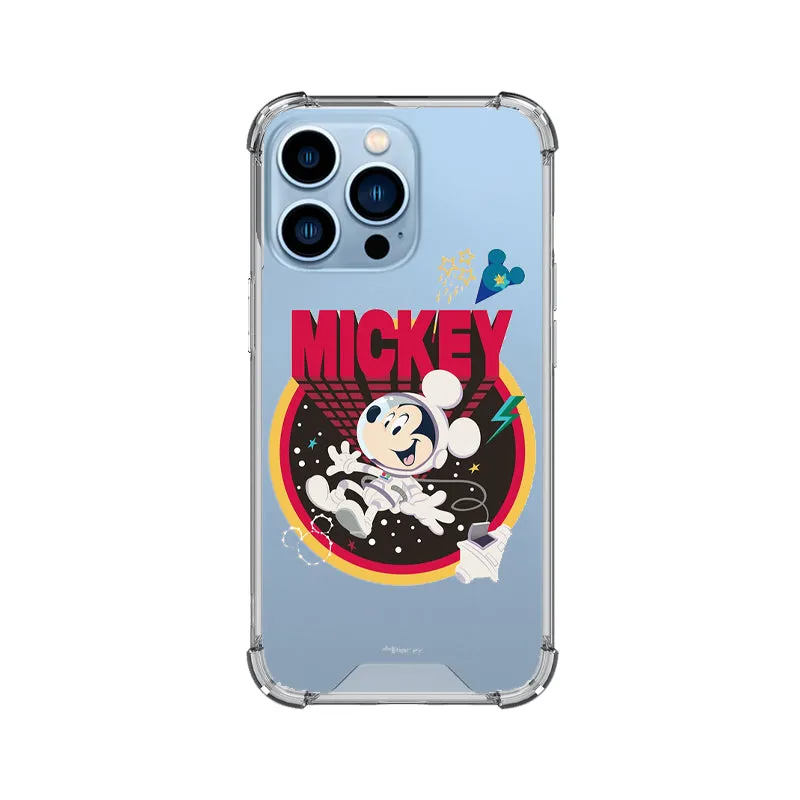 Disney Mickey on the Moon Clear Air Cushion Reinforced Case Cover