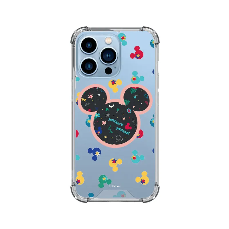 Disney Mickey on the Moon Clear Air Cushion Reinforced Case Cover