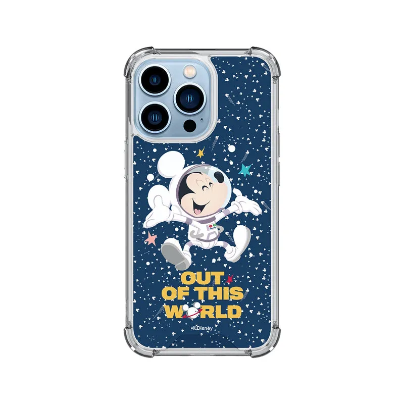 Disney Mickey on the Moon Clear Air Cushion Reinforced Case Cover