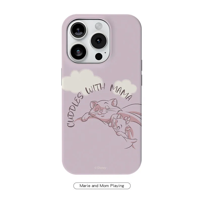 Disney The Aristocats Dual Layer TPU PC Shockproof Guard Up Combo Case Cover