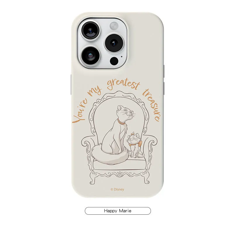 Disney The Aristocats Dual Layer TPU PC Shockproof Guard Up Combo Case Cover