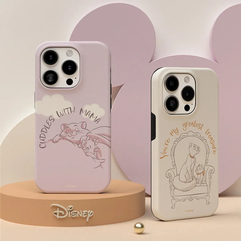 Disney The Aristocats Dual Layer TPU PC Shockproof Guard Up Combo Case Cover