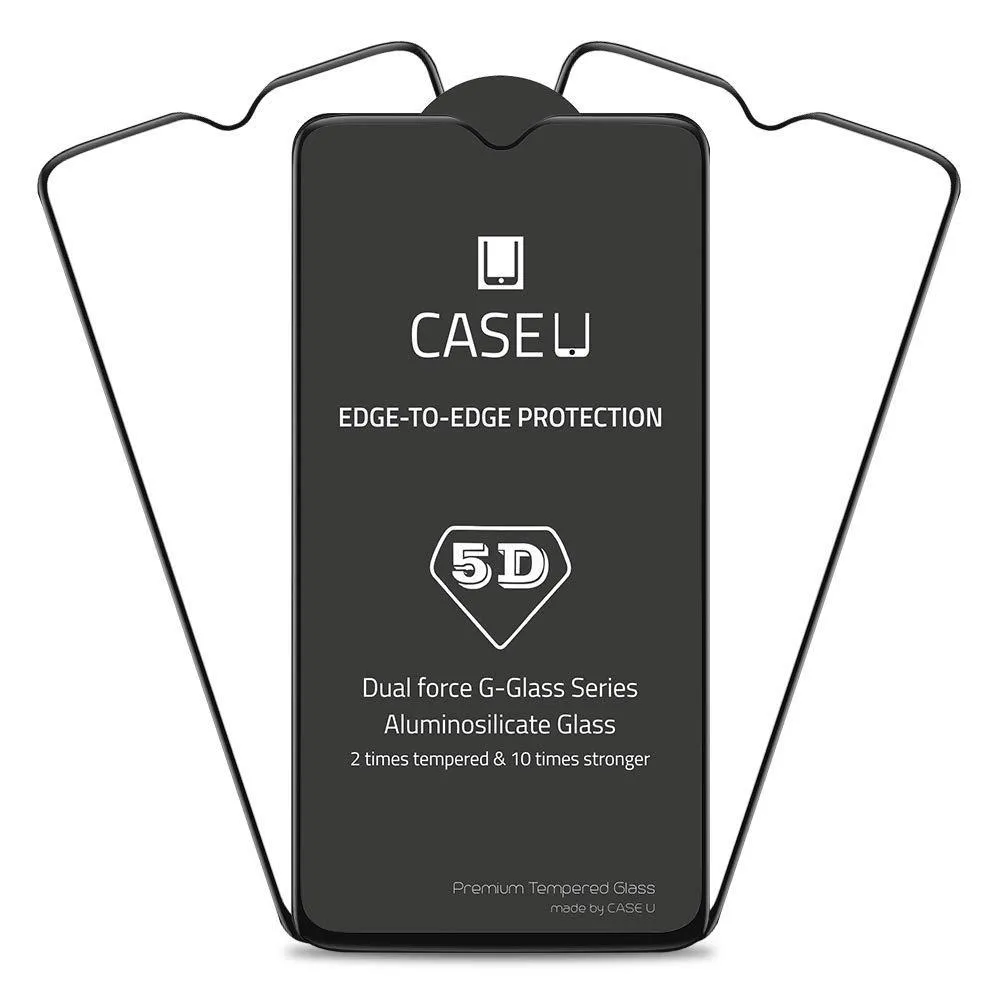 Edge-to-Edge Full Adhesive Tempered Glass with Applicator (OnePlus 6T)