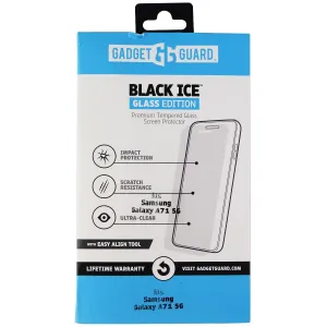 Gadget Guard Black Ice Glass Edition Tempered Glass for Galaxy A71 5G - Clear