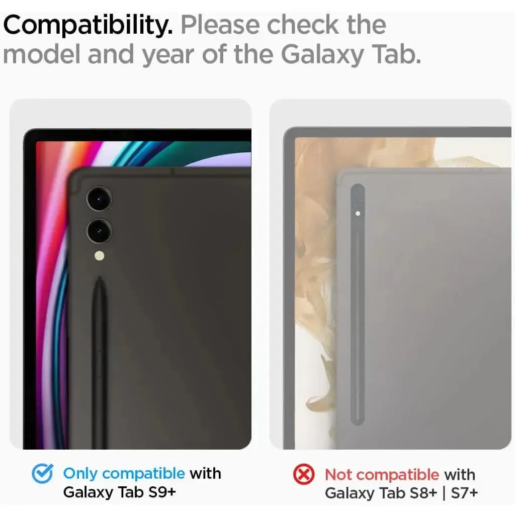 Galaxy Tab S9 Plus Screen Protector EZ FIT GLAS.tR