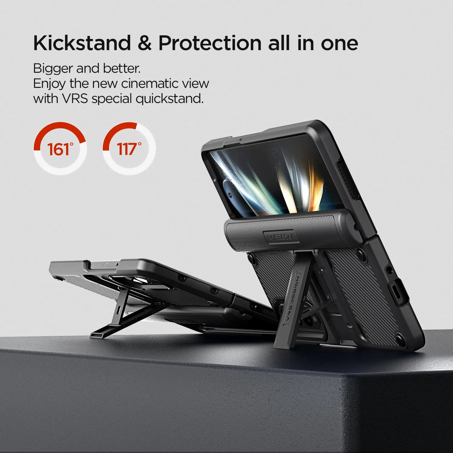 Galaxy Z Fold 4 Case Quick Stand Active